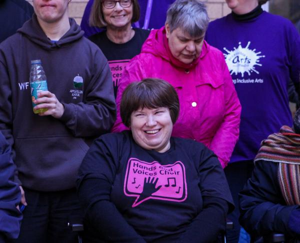Hands and Voices Busking at York Train Station